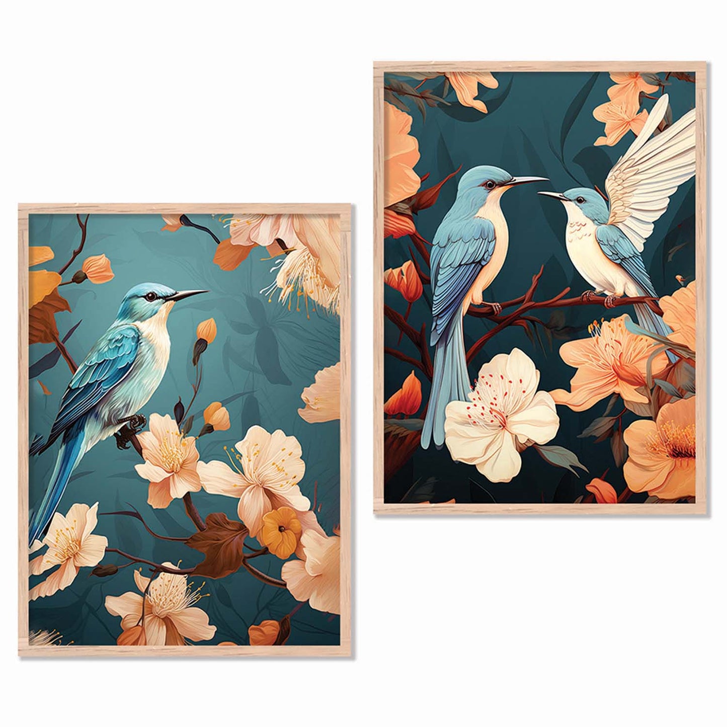 Floral Framed Posters for Home & Office Decor