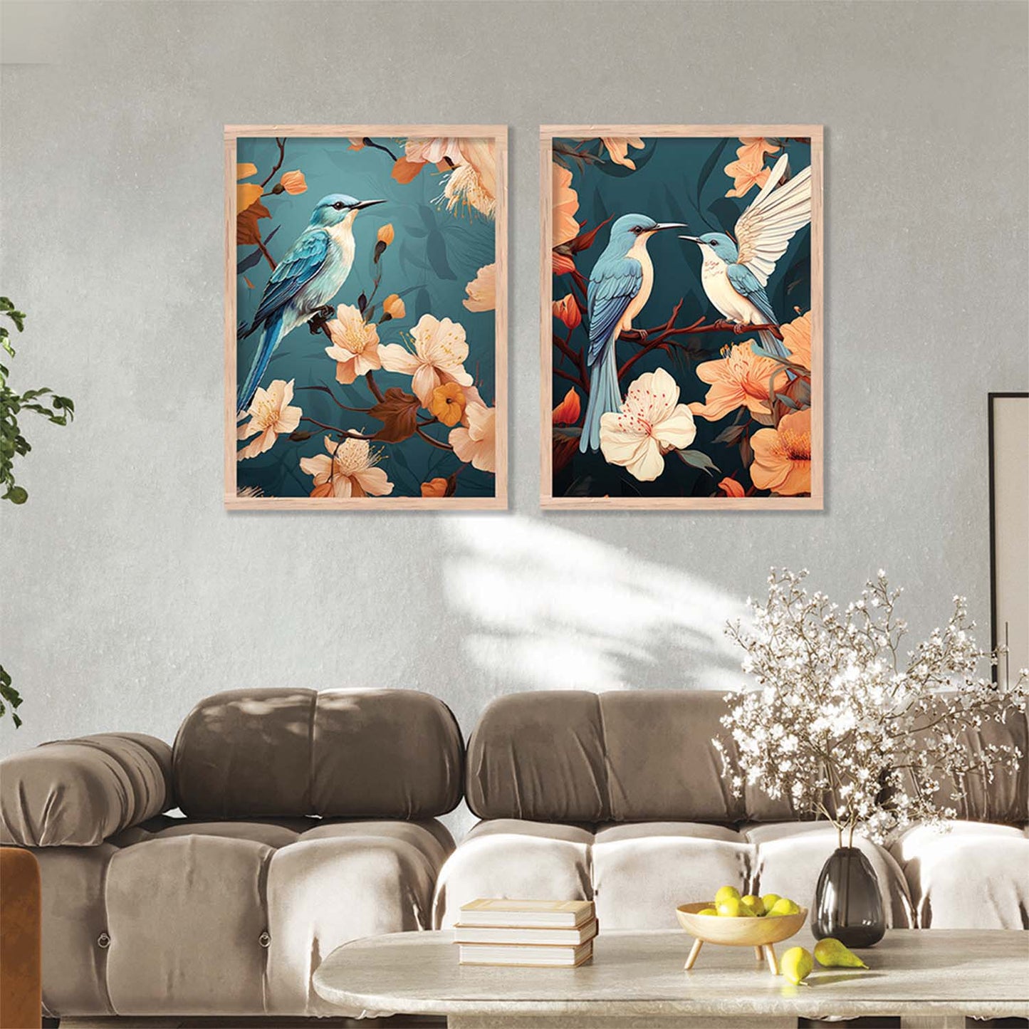 Floral Framed Posters for Home & Office Decor