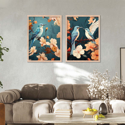 Floral Framed Posters for Home & Office Decor