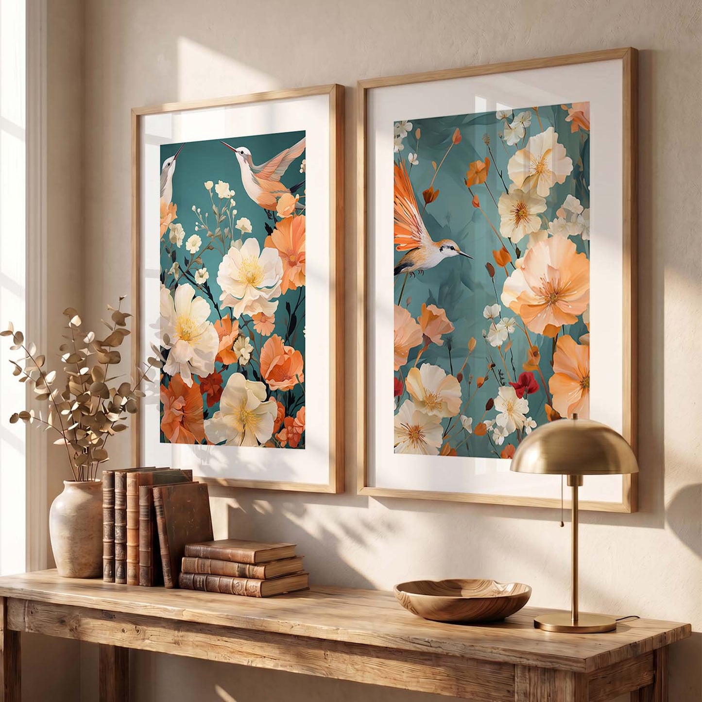 Floral Framed Posters for Home & Office Decor