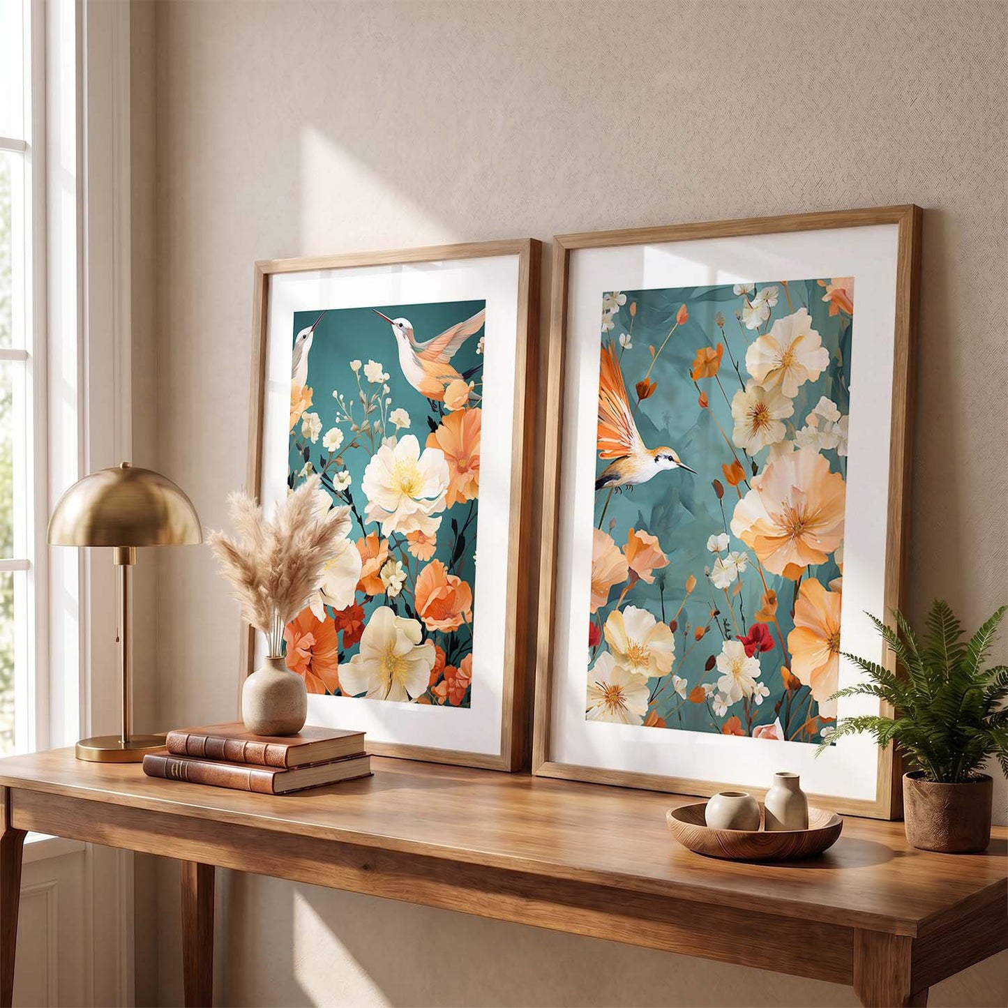 Floral Framed Posters for Home & Office Decor