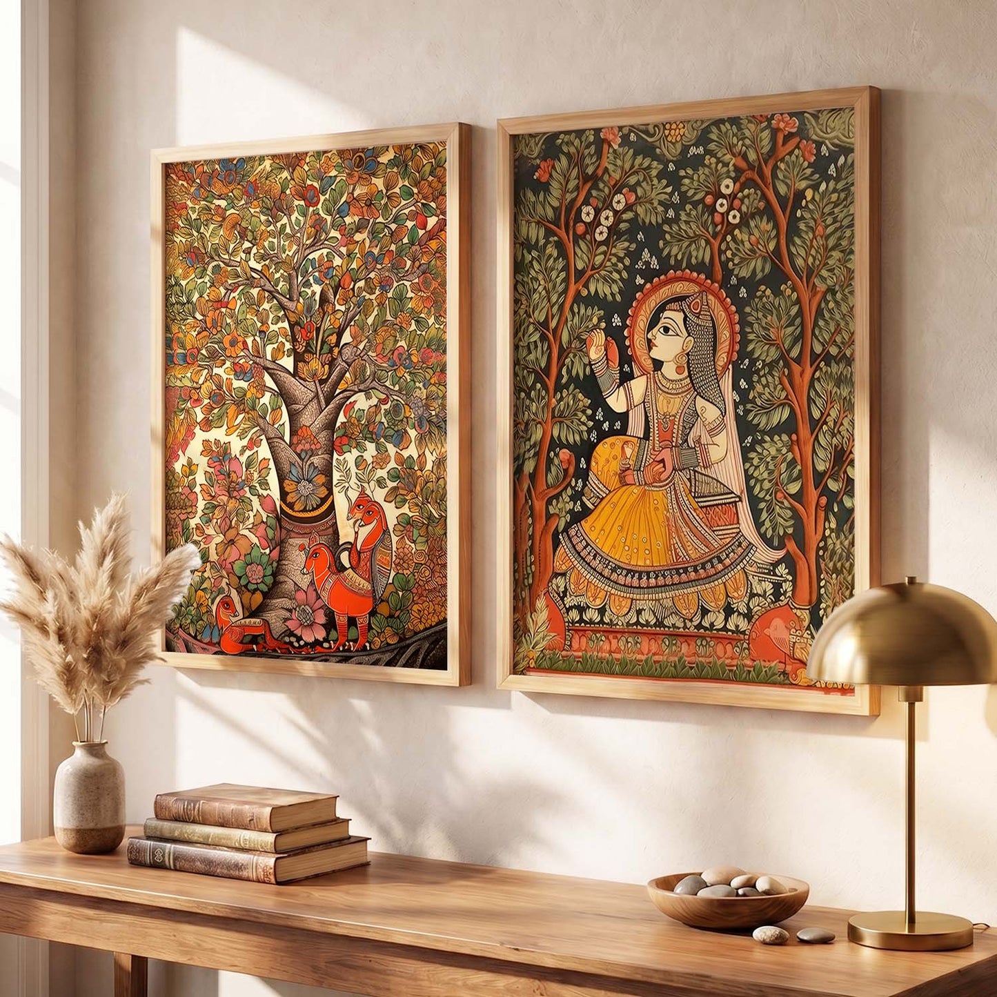 Madhubani Wall Art For Home Decor Office