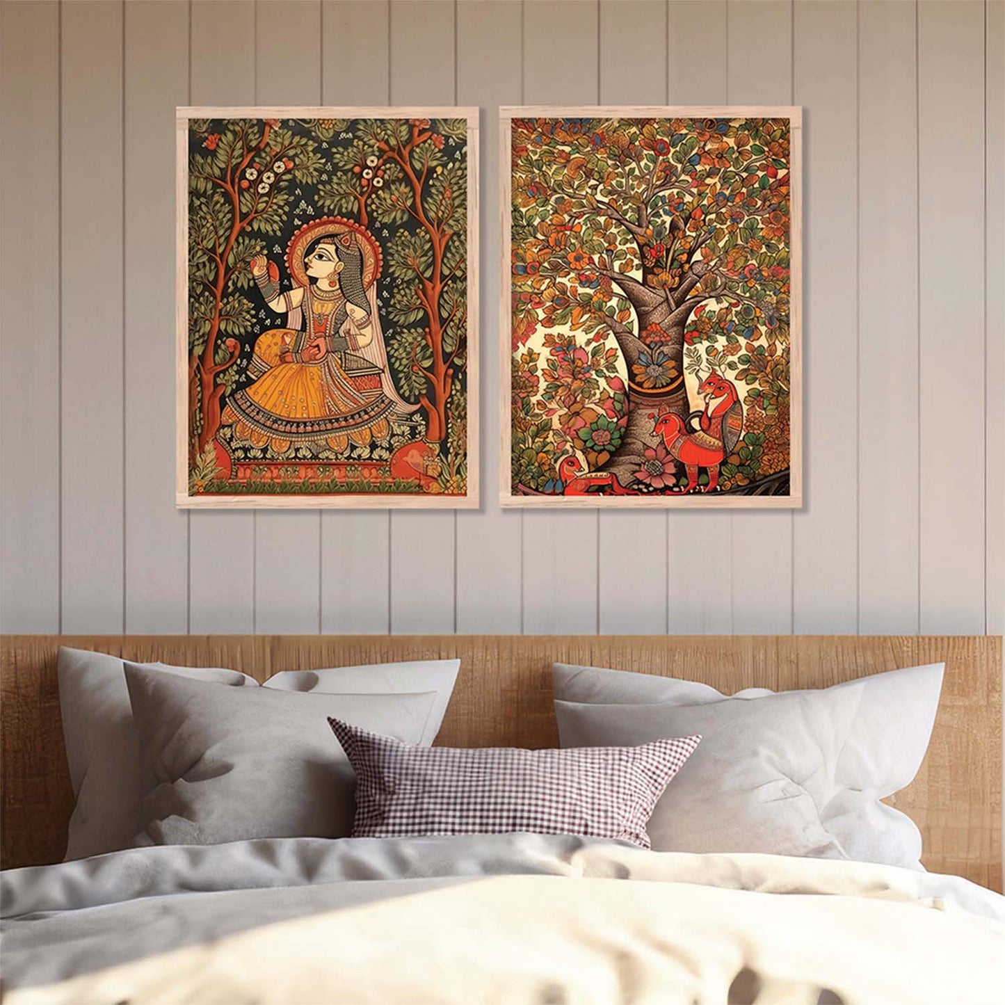 Madhubani Wall Art For Home Decor Office