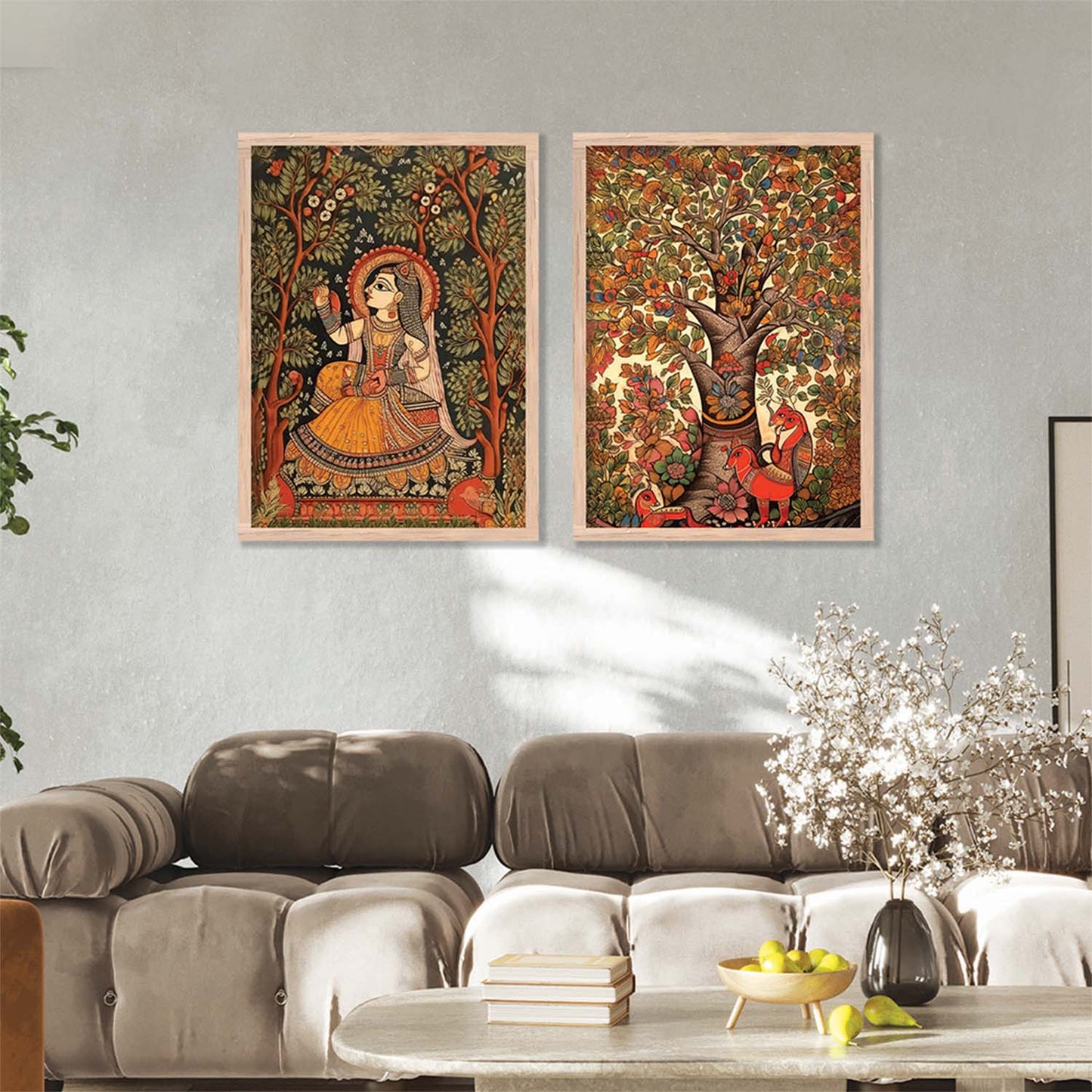 Madhubani Wall Art For Home Decor Office