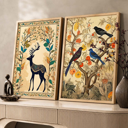 Madhubani Wall Art For Home Decor Office