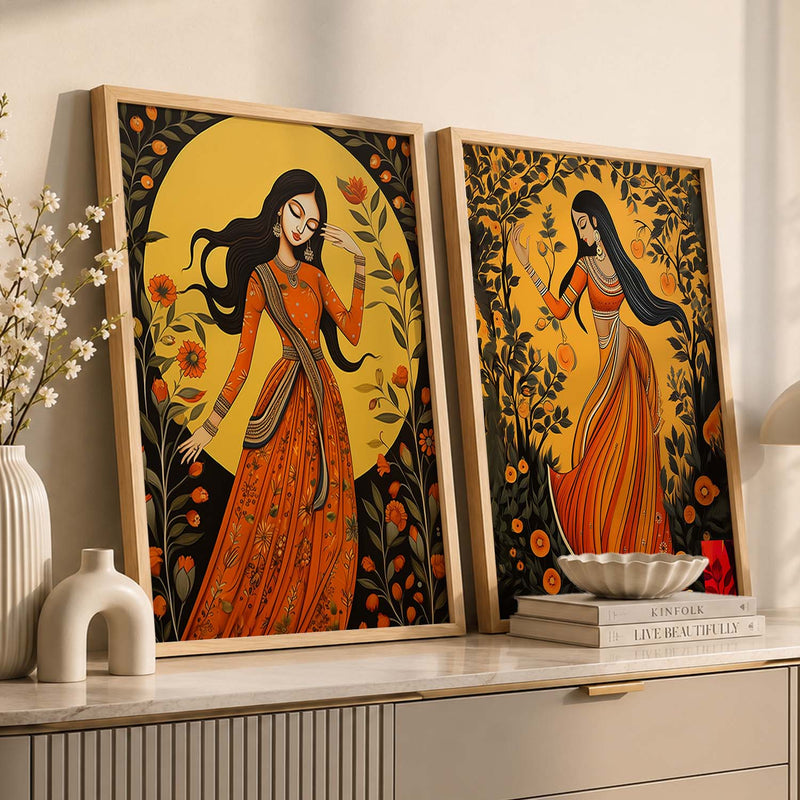 Traditional Wall Decor For Office, Poster With Frames