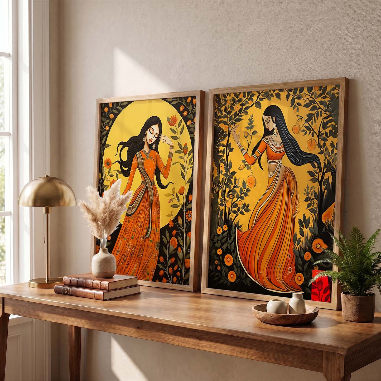 Traditional Wall Decor For Office, Poster With Frames