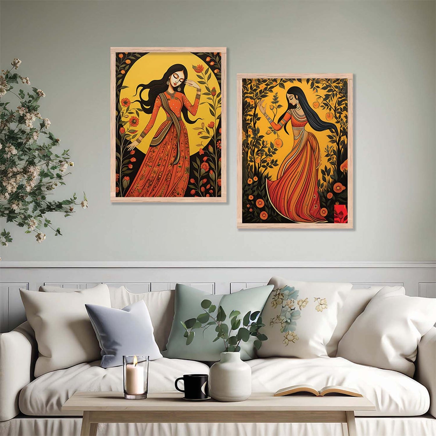 Traditional Wall Decor For Office, Poster With Frames