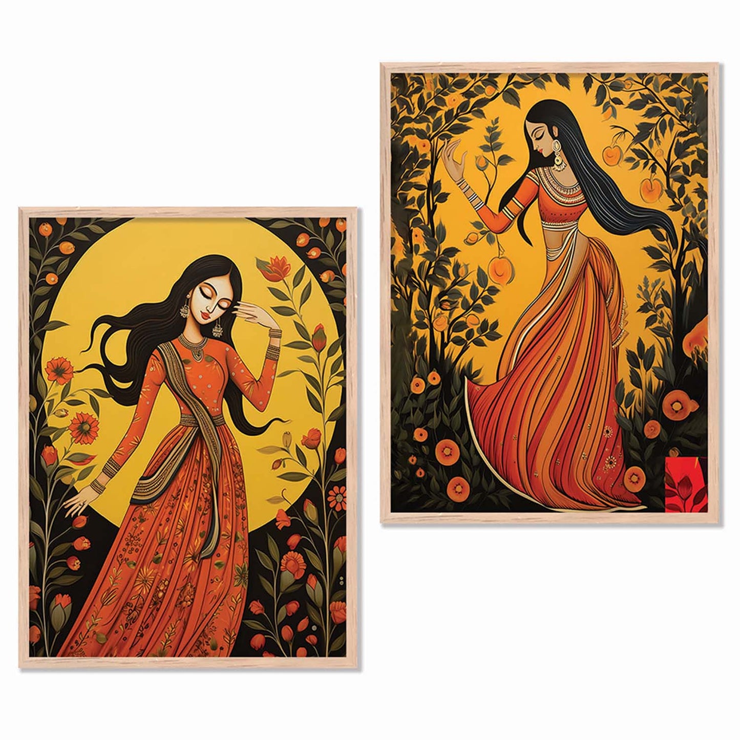 Traditional Wall Decor For Office, Poster With Frames