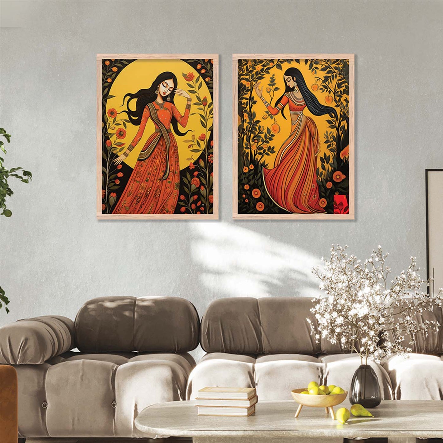 Traditional Wall Decor For Office, Poster With Frames