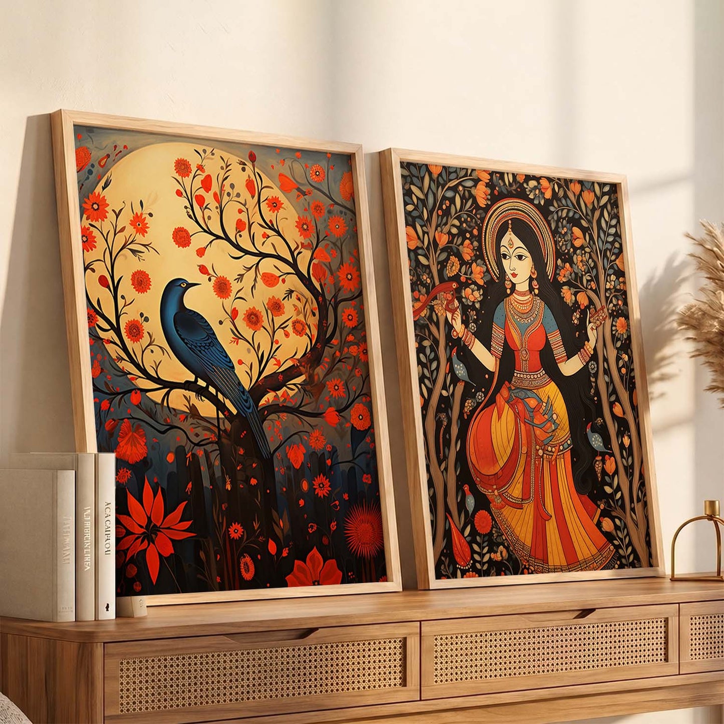 Traditional Wall Decor For Office, Poster With Frames