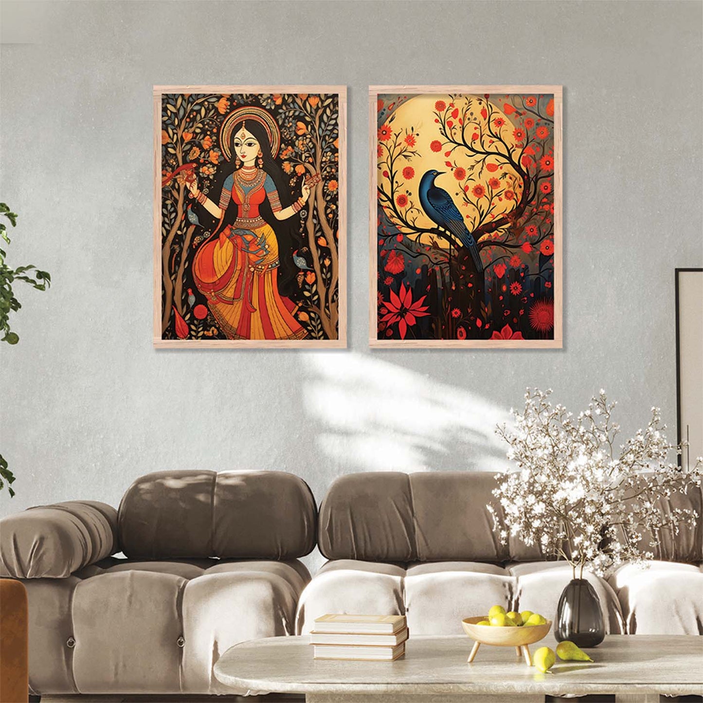 Traditional Wall Decor For Office, Poster With Frames