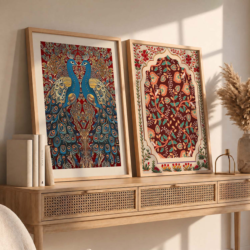 Traditional Wall Decor For Office, Poster With Frames