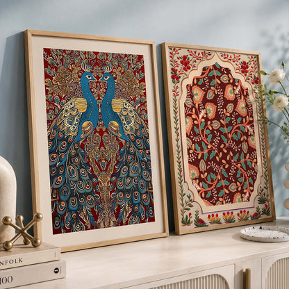Traditional Wall Decor For Office, Poster With Frames
