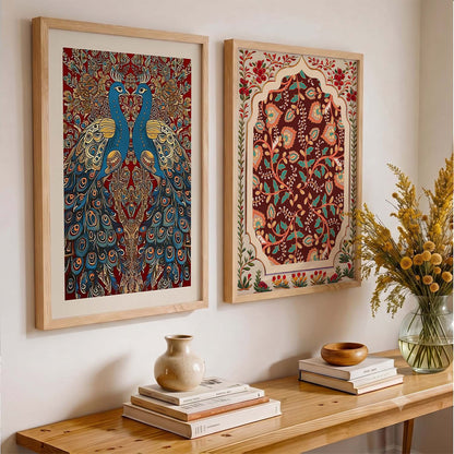 Traditional Wall Decor For Office, Poster With Frames