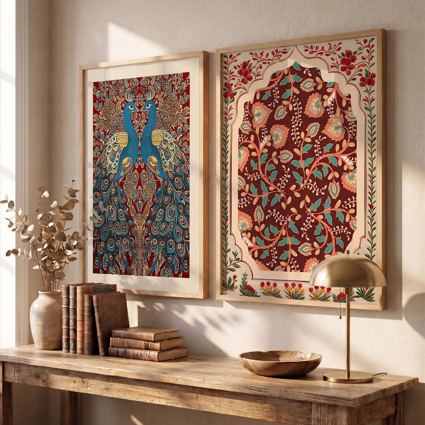 Traditional Wall Decor For Office, Poster With Frames