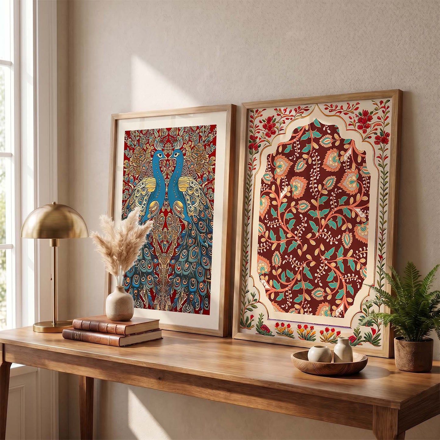 Traditional Wall Decor For Office, Poster With Frames