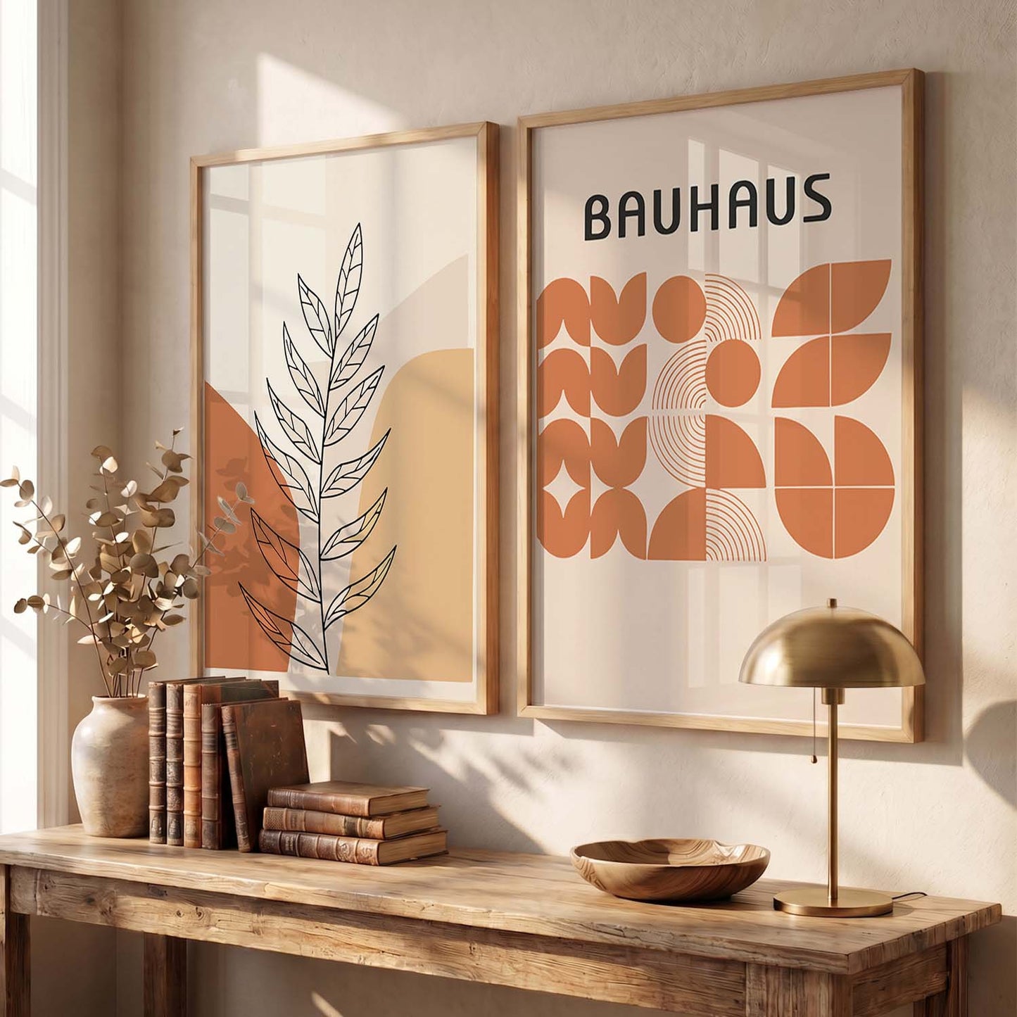 Boho Wall Decor For Office, Poster With Frames