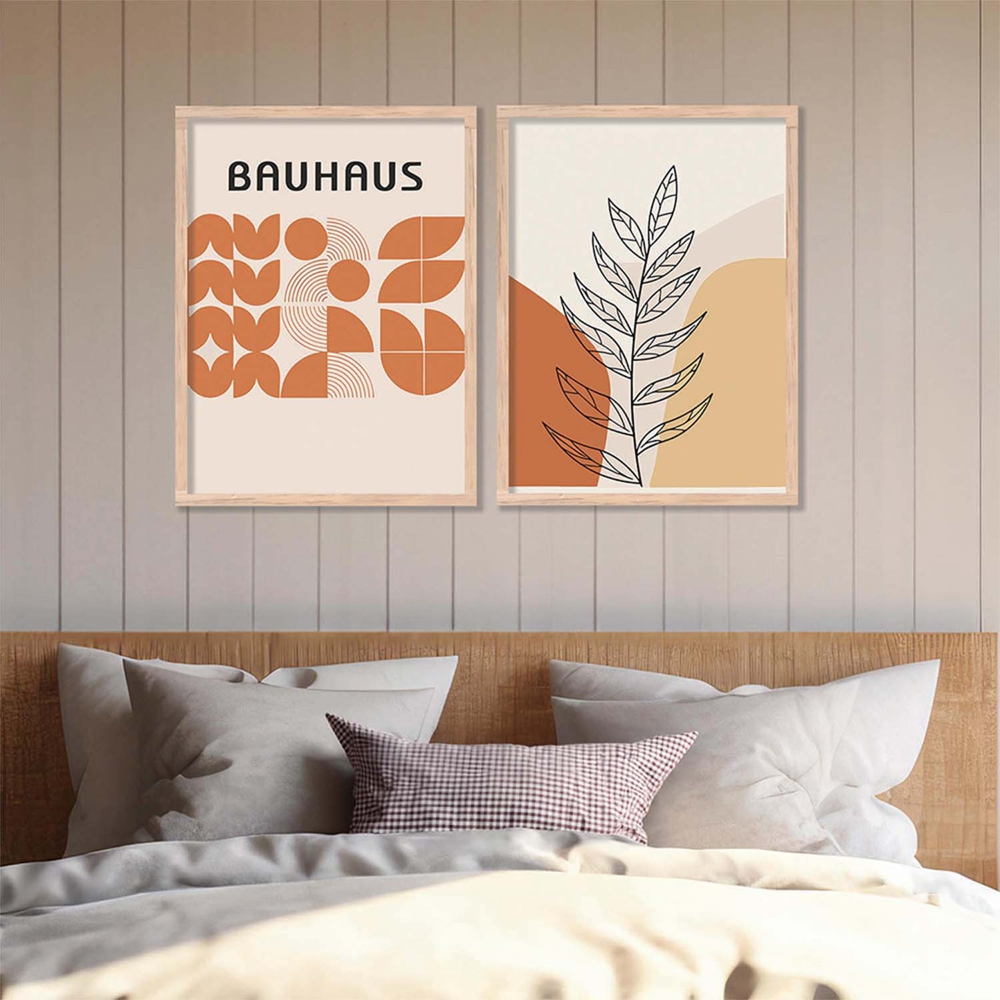 Boho Wall Decor For Office, Poster With Frames