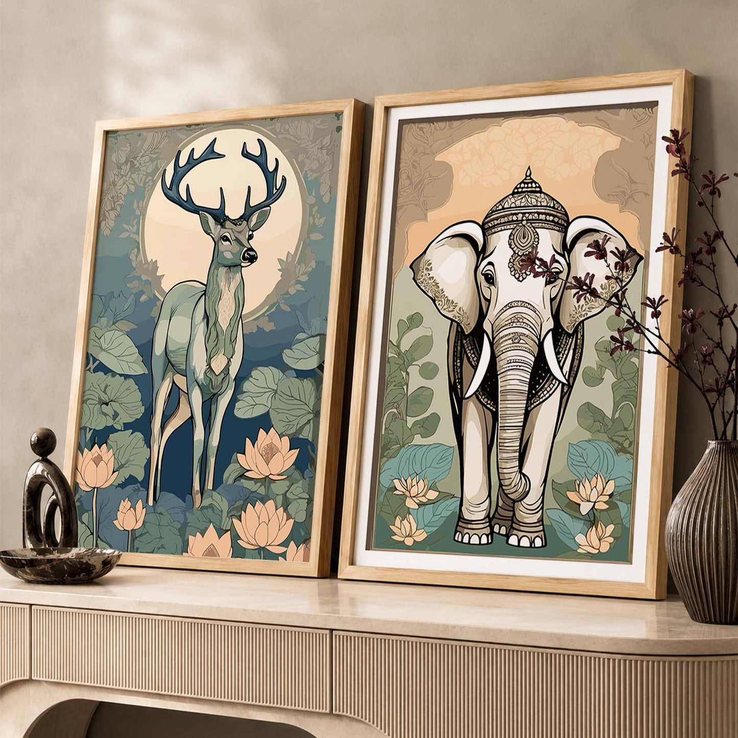 Madhubani Wall Art Home Decor For Living Room Office