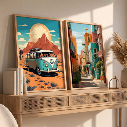 Travel Wall Art Home Decor For Living Room Office