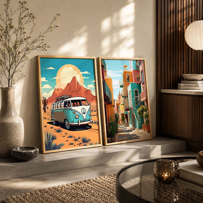 Travel Wall Art Home Decor For Living Room Office