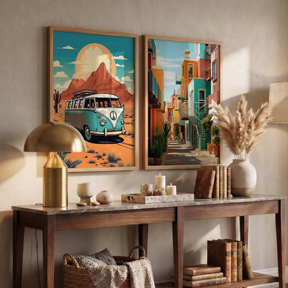 Travel Wall Art Home Decor For Living Room Office