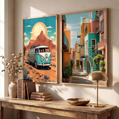 Travel Wall Art Home Decor For Living Room Office