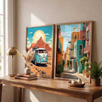 Travel Wall Art Home Decor For Living Room Office