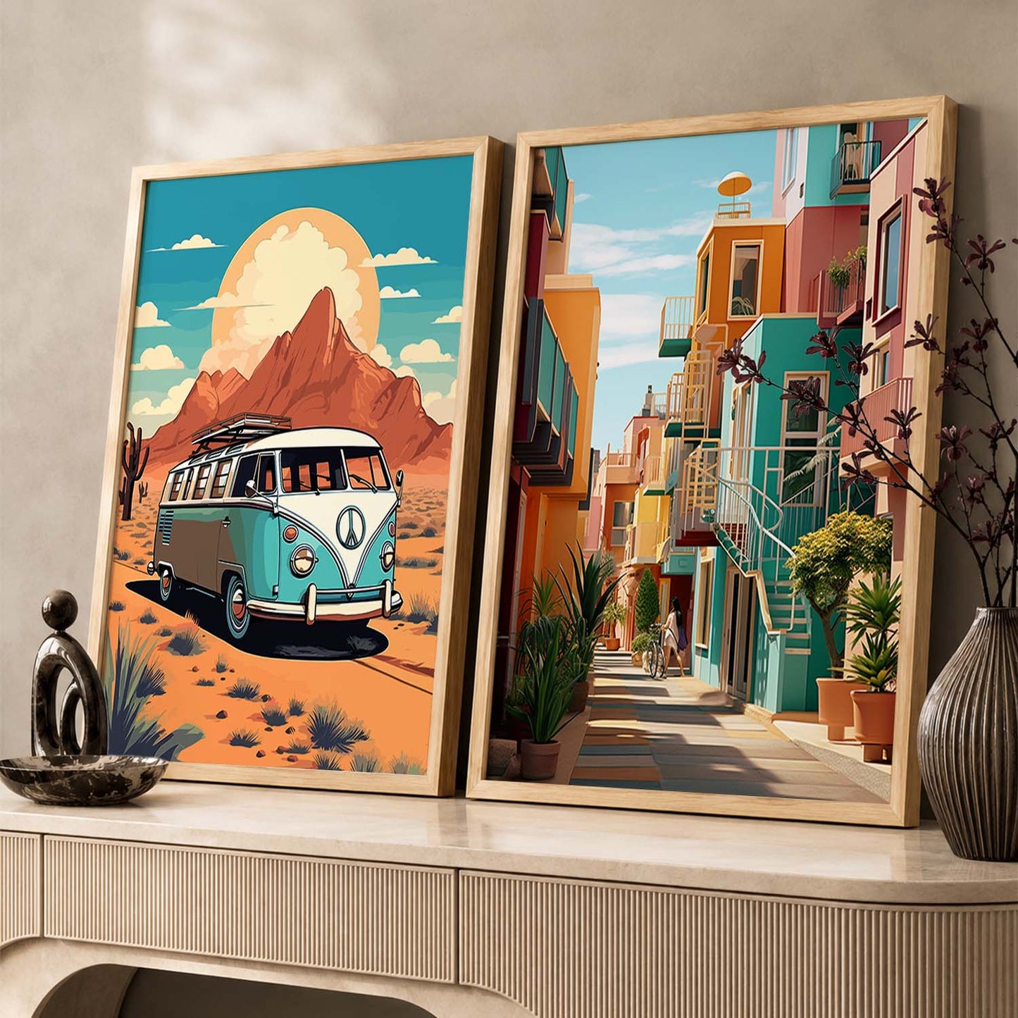 Travel Wall Art Home Decor For Living Room Office
