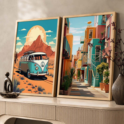 Travel Wall Art Home Decor For Living Room Office