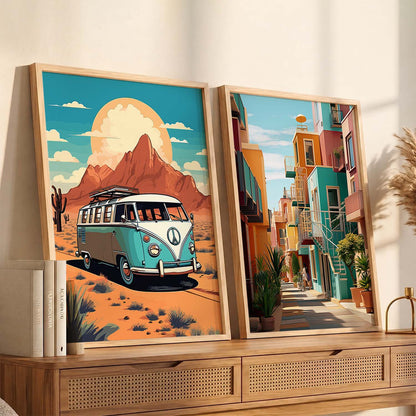 Travel Wall Art Home Decor For Living Room Office