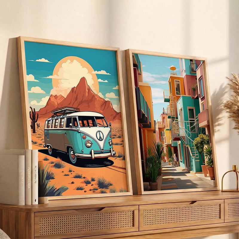Travel Wall Art Home Decor For Living Room Office