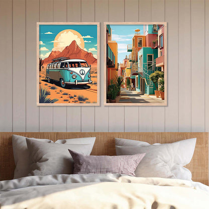 Travel Wall Art Home Decor For Living Room Office