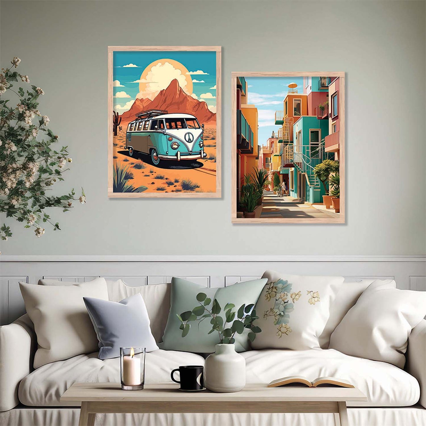 Travel Wall Art Home Decor For Living Room Office