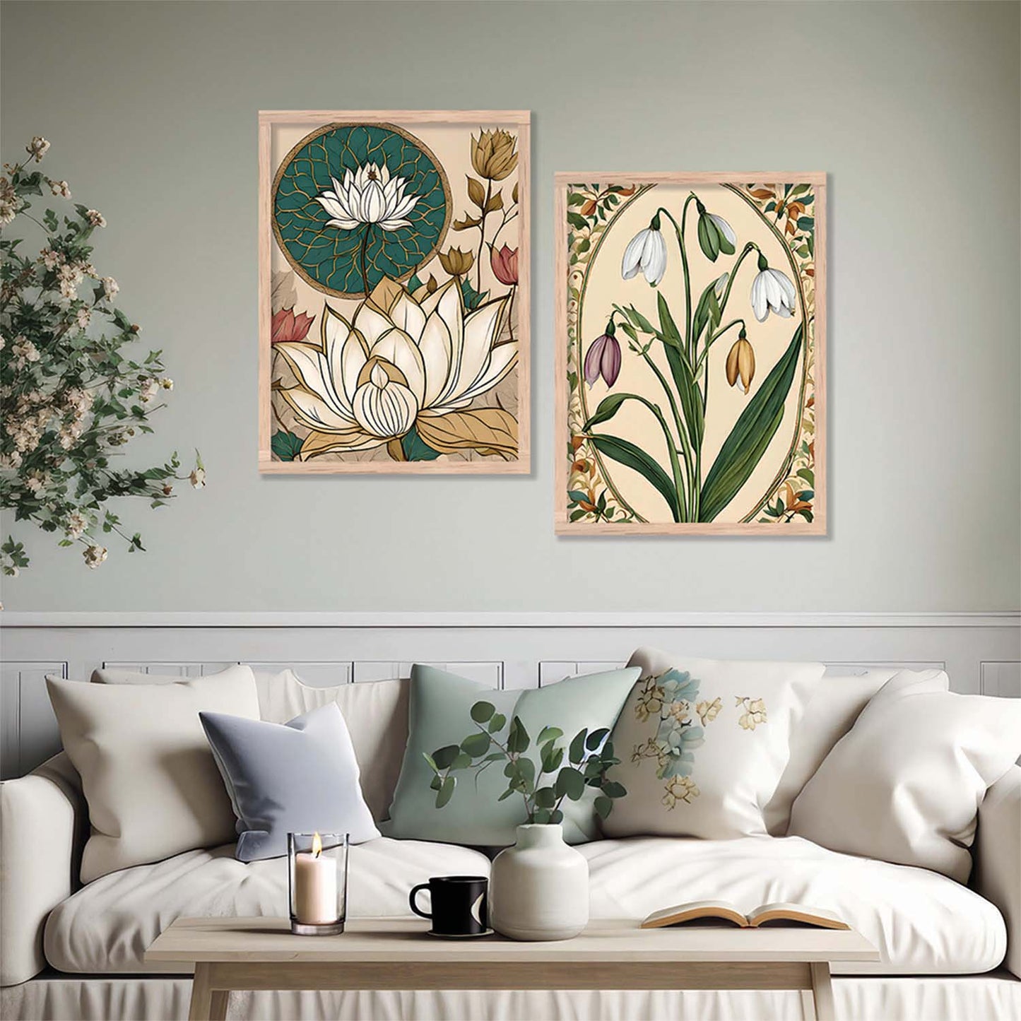 Traditional Wall Art Home Decor For Living Room Office