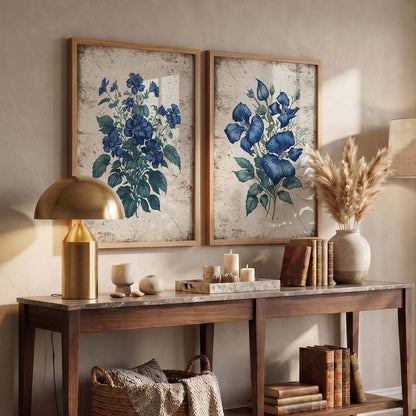 Floral Wall Art Home Decor For Living Room Office