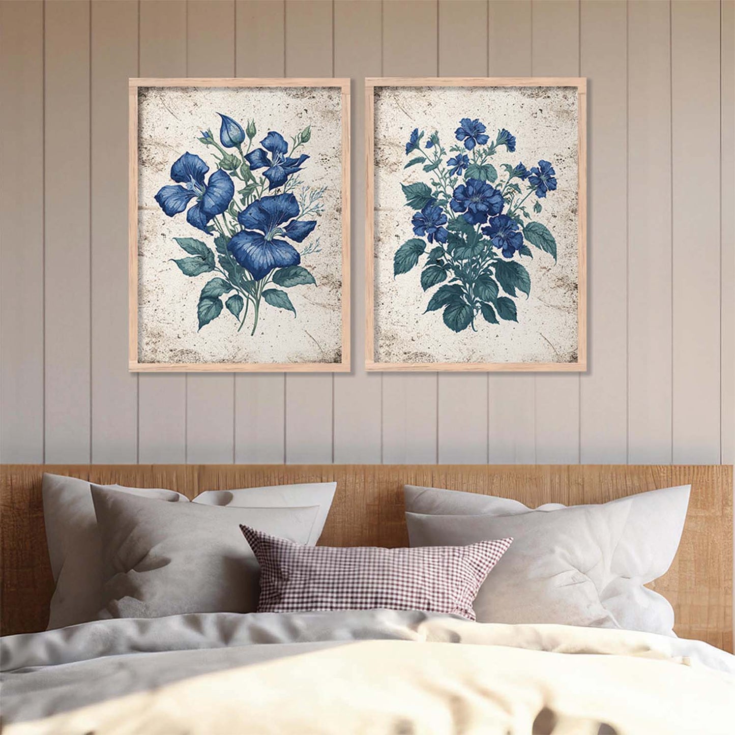 Floral Wall Art Home Decor For Living Room Office