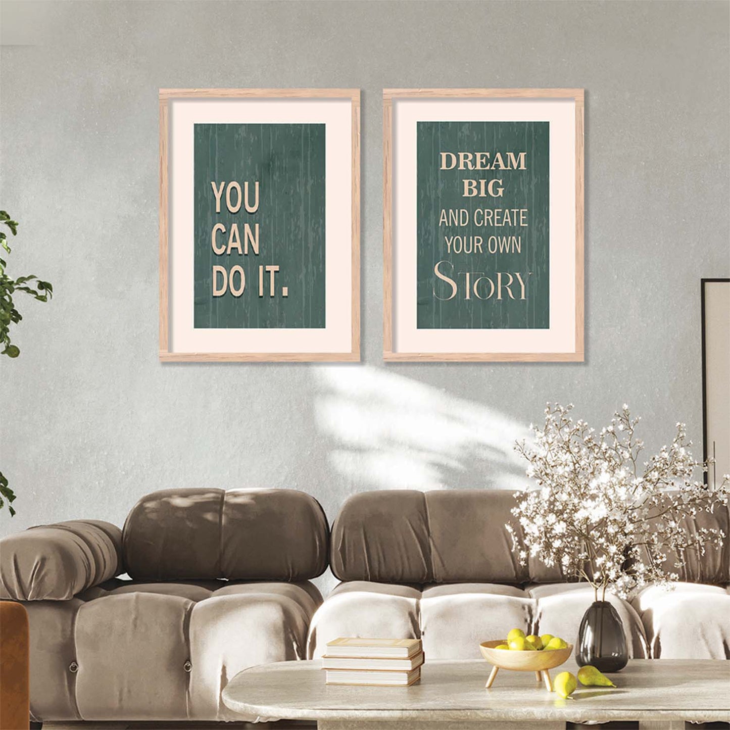 Motivational Wall Art Home Decor For Living Room Office