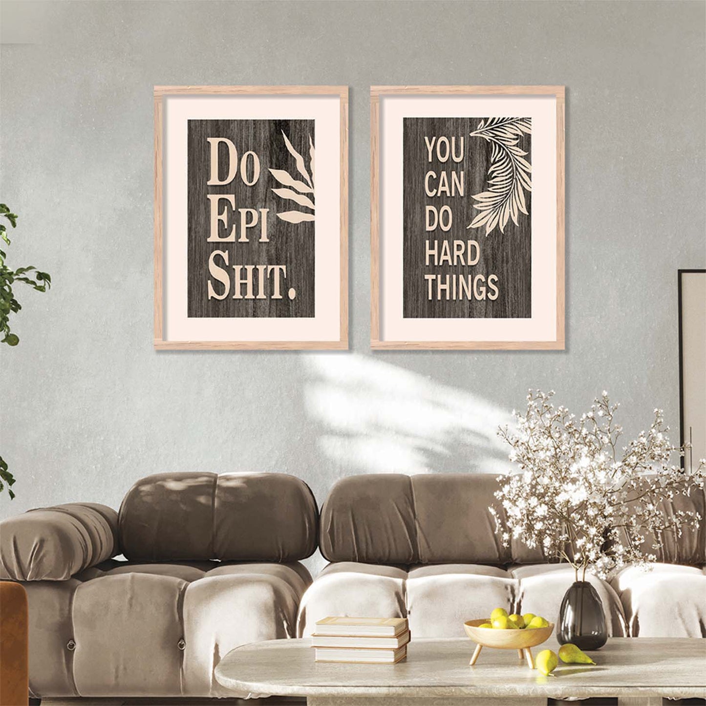 Motivational Wall Art Home Decor For Living Room Office