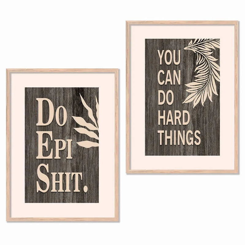 Motivational Wall Art Home Decor For Living Room Office
