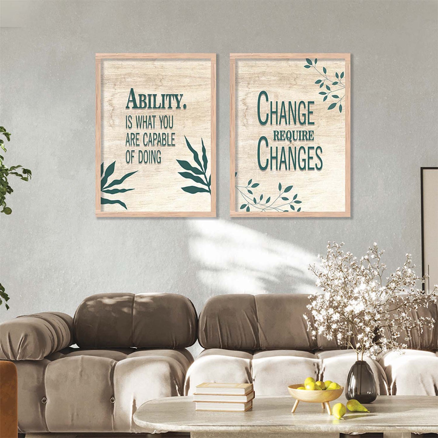 Motivational Wall Art Home Decor For Living Room Office