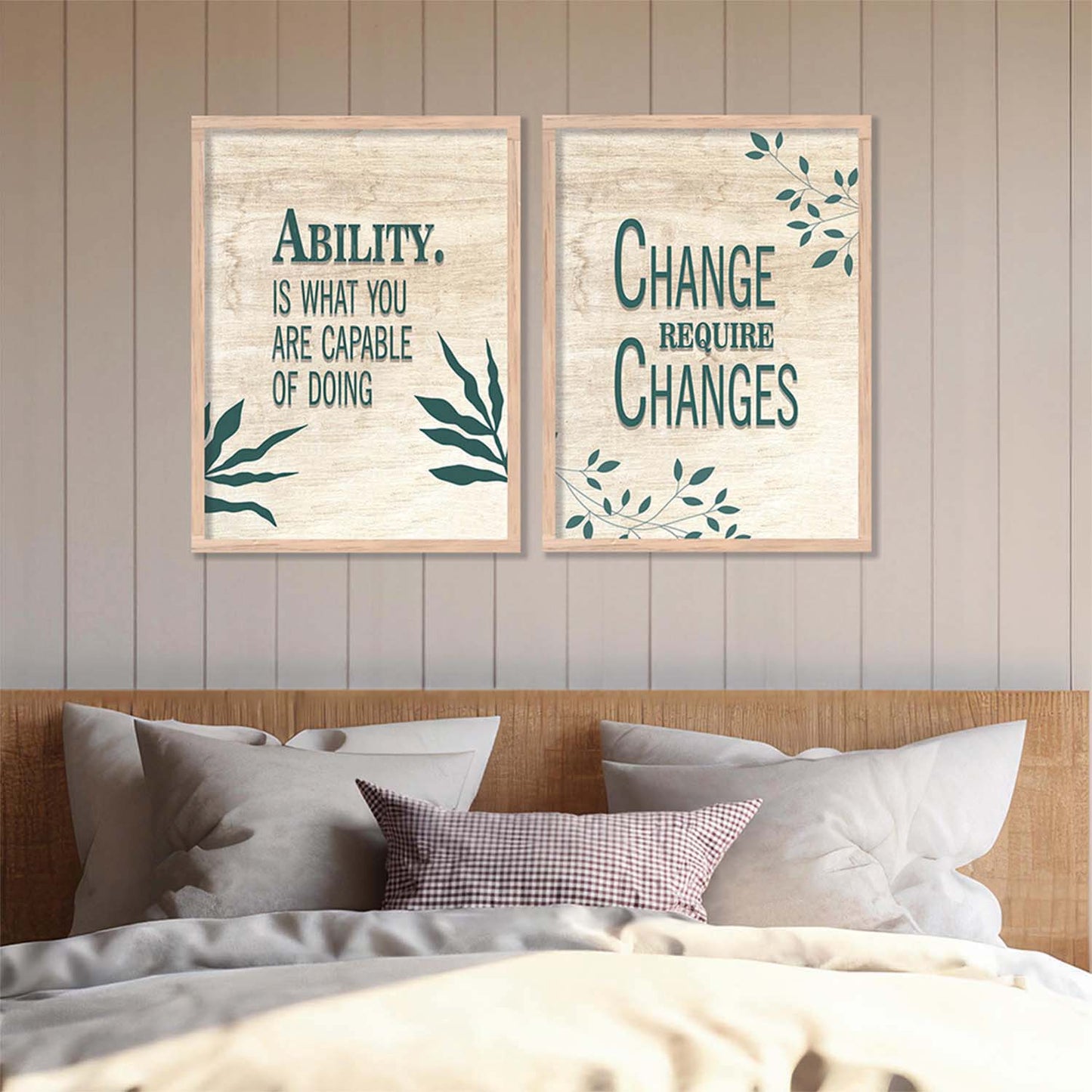 Motivational Wall Art Home Decor For Living Room Office