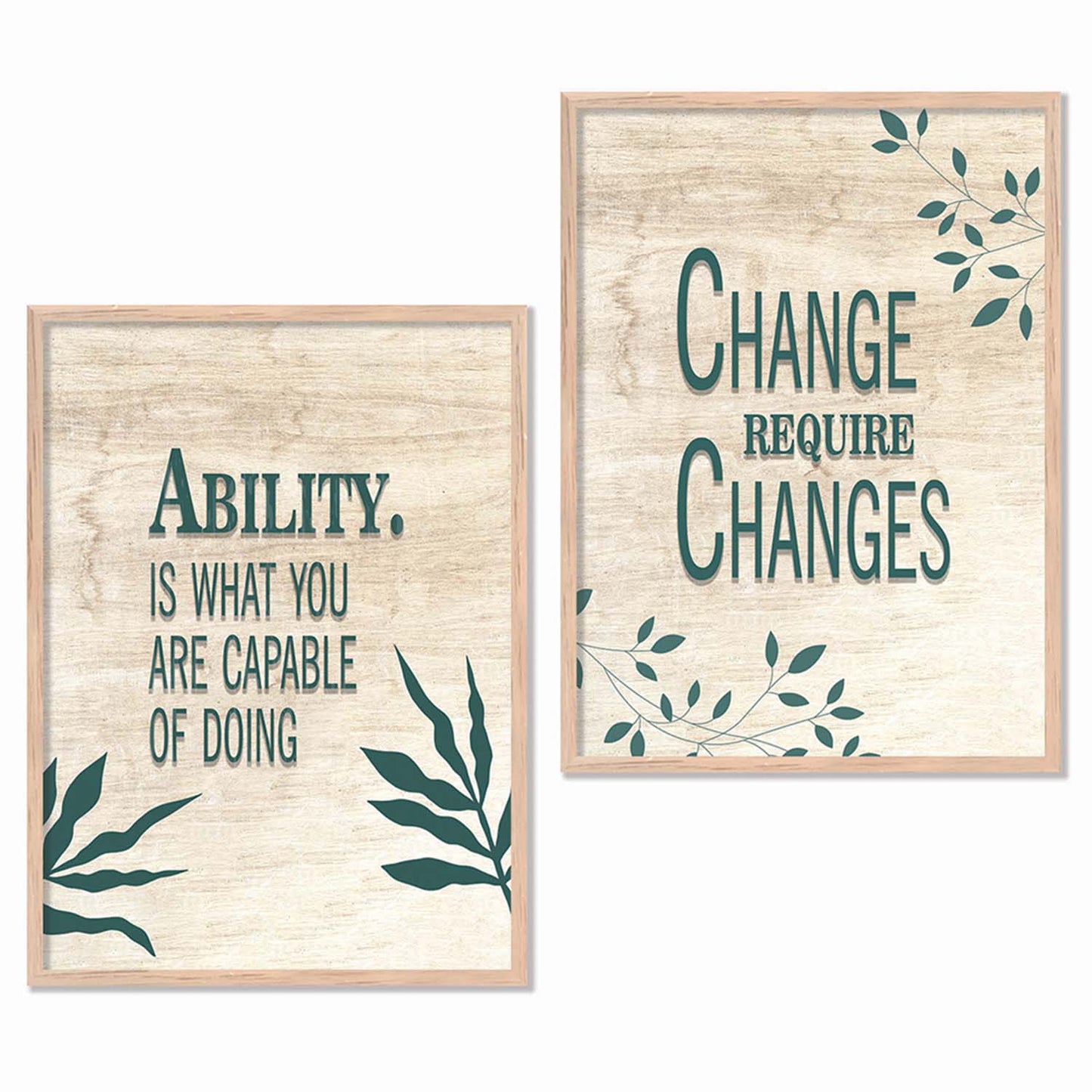 Motivational Wall Art Home Decor For Living Room Office