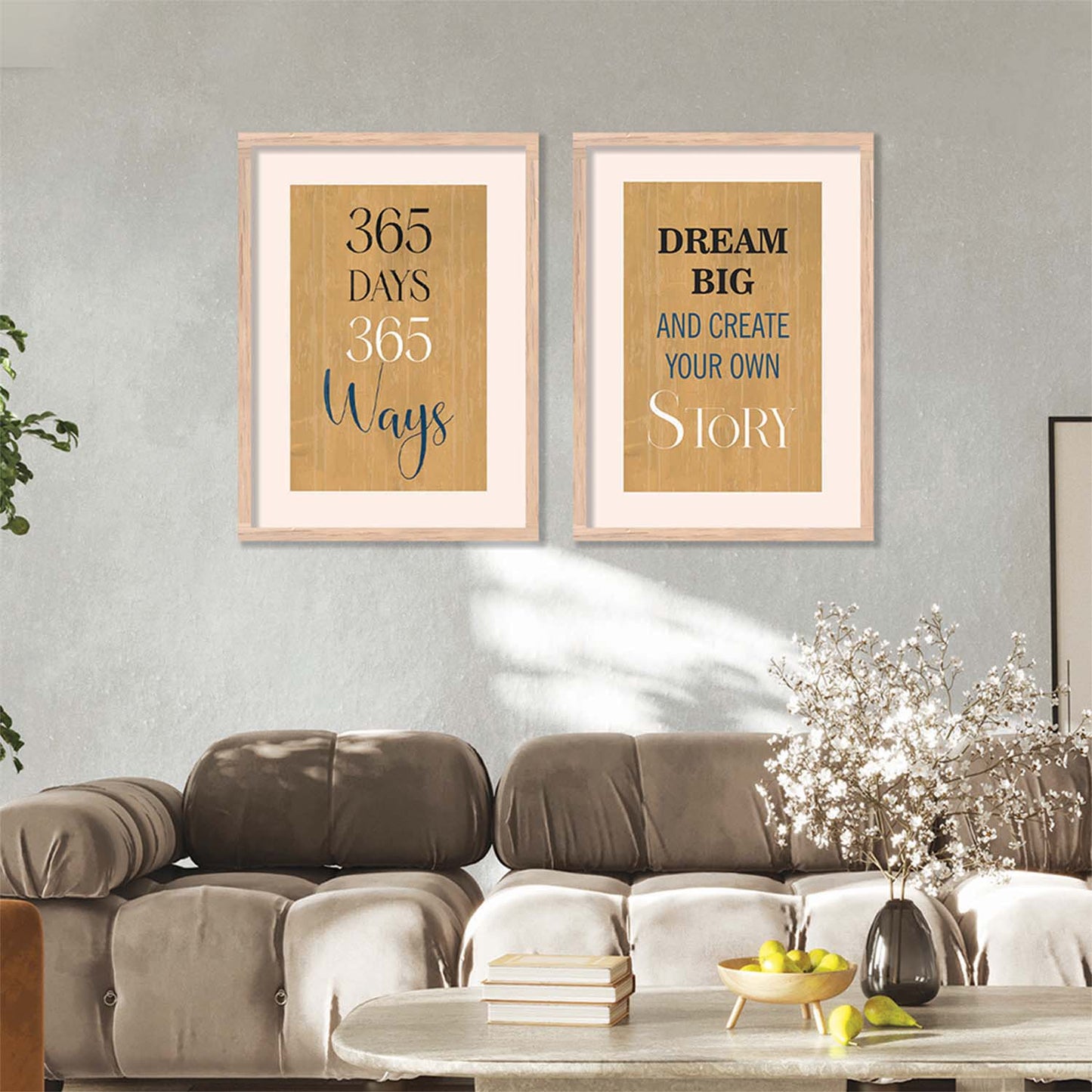 Motivational Wall Art Home Decor For Living Room Office