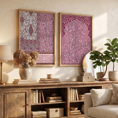 Traditional Wall Art Home Decor, Poster With Frames