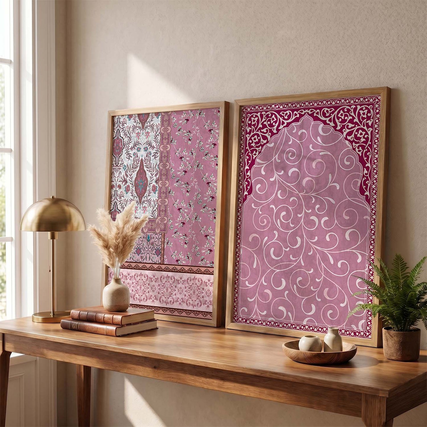 Traditional Wall Art Home Decor, Poster With Frames