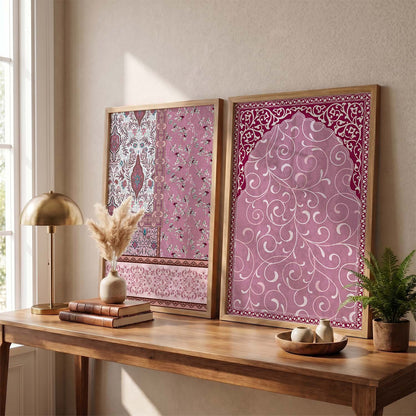 Traditional Wall Art Home Decor, Poster With Frames