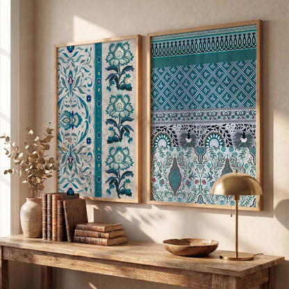 Traditional Wall Art Home Decor, Poster With Frames