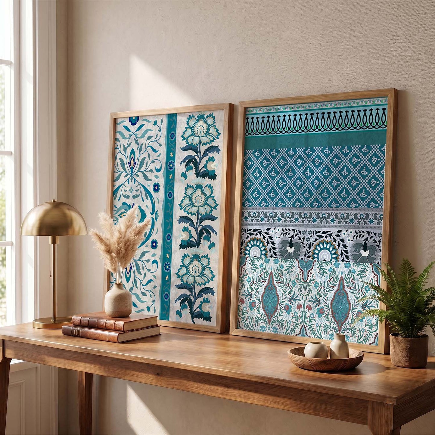 Traditional Wall Art Home Decor, Poster With Frames